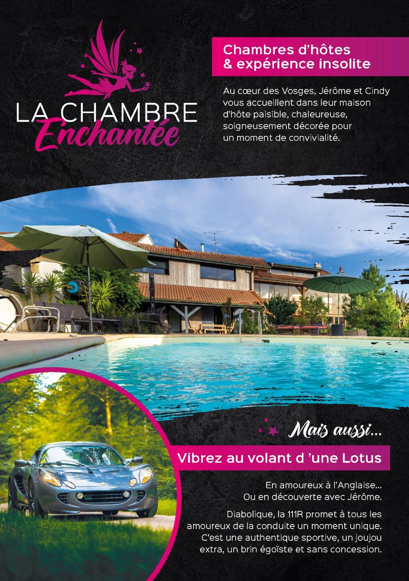 La Chambre Enchantee La Baffe Exterior foto
